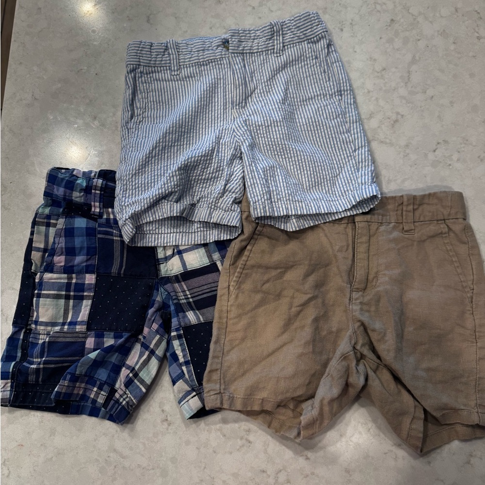 Janie and Jack Toddler Boy 3T Shorts Bundle